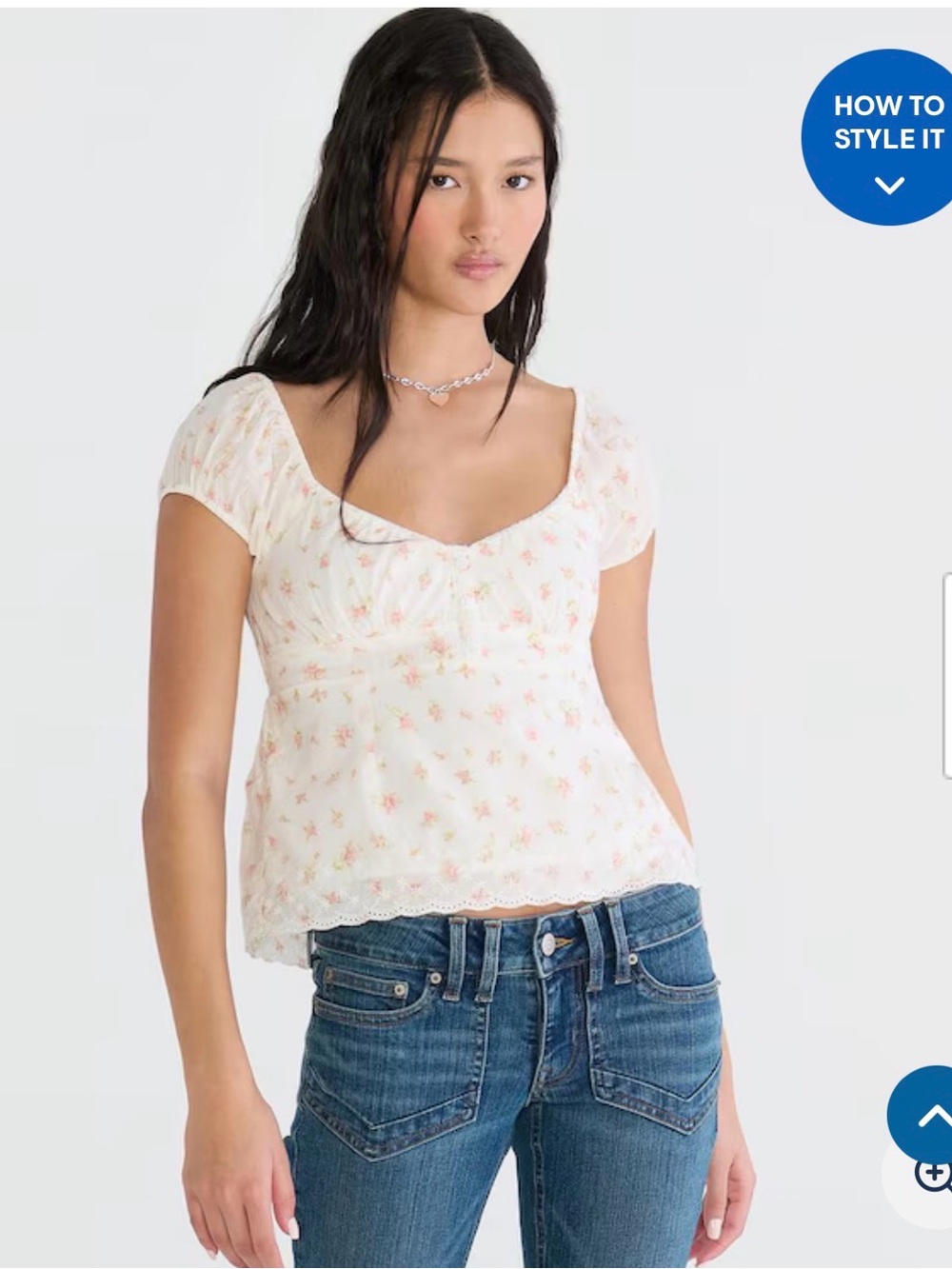 Aeropostale baby doll top